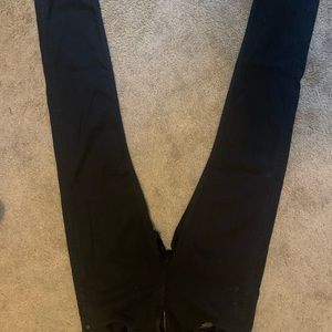 Rag and bone size 28 aged black soft denim jean